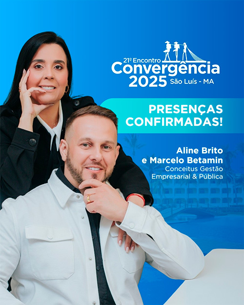 Aline Brito e Marcelo Betamin